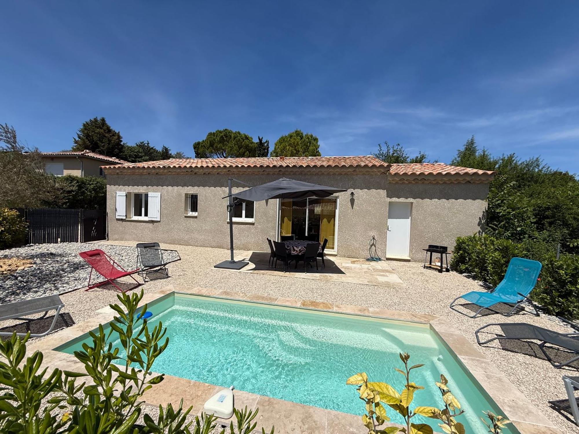 Villa Santa - Piscine - Wi-Fi - Proche Ventoux - Ideal Cyclistes Mormoiron Esterno foto